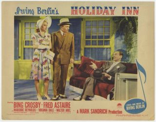 Holiday Inn Vintage Lobby Card Movie Poster Crosby Astaire 1942
