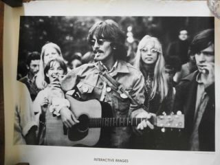 George Harrison Patti Boyd In San Francisco Poster Rolled