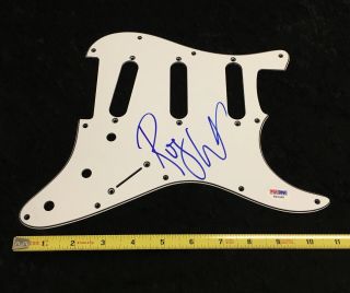 ROGER WATERS (PINK FLOYD) Autographed Signed Guitar Pickguard PSA DNA 3