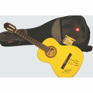 Willie Nelson Autographed Lucero Classical Guitar