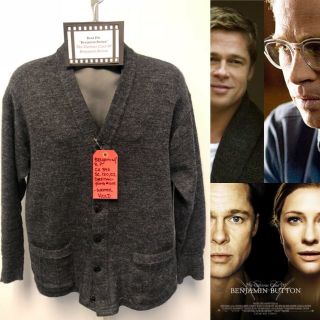 Brad Pitt’s Screen Worn Sweater From “the Curious Case Of Benjamin Button “