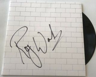 Roger Waters Signed Pink Floyd The Wall Lp Vinyl Record