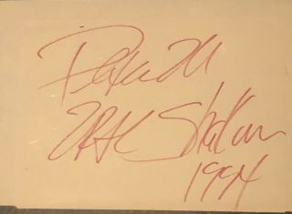 Tupac Autograph 2pac Autographed Signed Page 2pac Shakur Hand Signed 1994 Rare