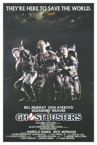 Ghostbusters Rolled 27x41 Movie Poster Style A 1984