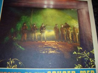 INVASION OF THE SAUCER - MEN 1957 Lobby Card,  C8.  5 Very Fine to Near 9