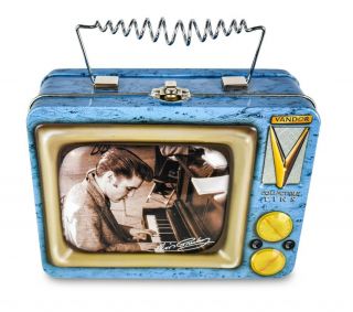 Elvis Presley Vandor Tin Metal Lunch - Music Box 2000 Plays Love Me Tender