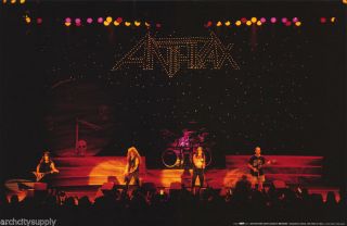 Poster - Music - Anthrax In Concert 1990 - P7123 Lw24 F