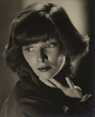 Katharine Hepburn Ernest Bachrach Vintage 30s Large Fine Art Display Photograph