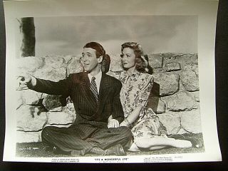 James Stewart,  Donna Reed (it,  S A Wonderful Life) Rare 1946 Publicity Photo
