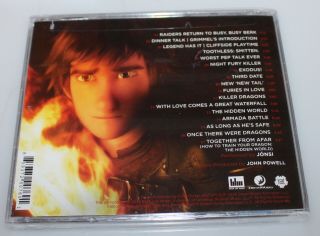 HOW TO TRAIN YOUR DRAGON 3 promo FYC TOOTHLESS & LIGHT FURY,  SOUNDTRACK dvd 7
