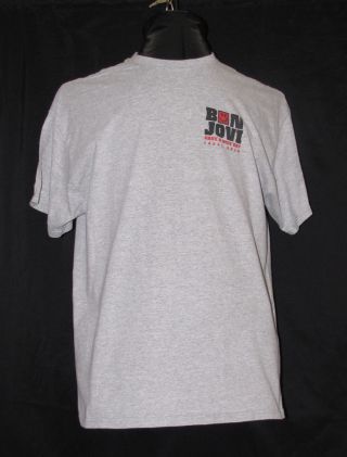 Bon Jovi Have A Day Tour Local Crew Tour Shirt - Size Men 
