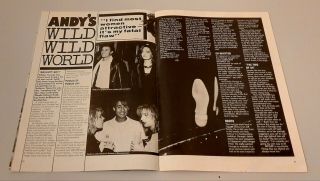 George & Andy are WHAM RARE Mag George Michael and Andrew Ridgeley 3