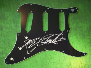 Pete Townshend & Roger Daltrey Hand Signed Guitar Pick Guard The Who