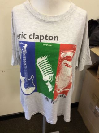 Eric Clapton & Friends October 1993 T - Shirt Xl