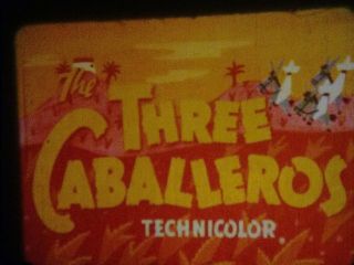 Walt Disney The Three Caballeros 16mm Technicolor Film