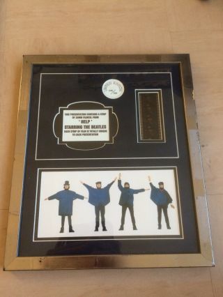The Beatles Framed Film Cell - Help - 35mm - Limited Edition - 46/300