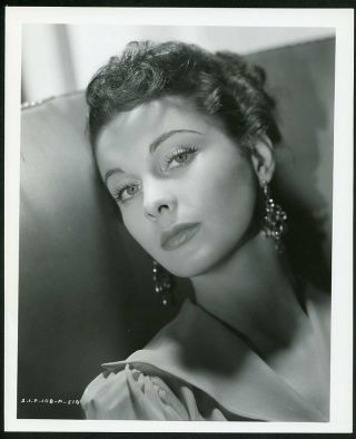 Vivien Leigh Vintage 1939 Stunning Portrait Photo " Gone With The Wind "
