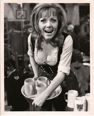 Ingrid Pitt Where Eagles Dare Busty Portrit Rare 1968 Stamped Photo