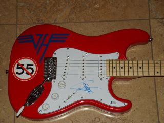 Sammy Hagar Van Halen Beckett Bas Signed Guitar Autographed