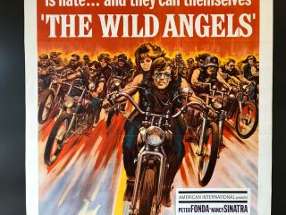 The Wild Angels One Sheet Movie Poster 1966 - 27 