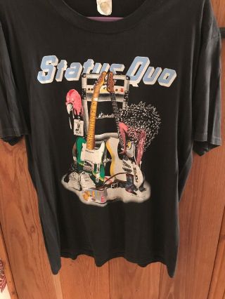 Vintage Status Quo Band T Shirt