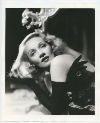 Marlene Dietrich 1942 Vintage Hollywood Glamour Portrait By Whitey Schafer Stamp