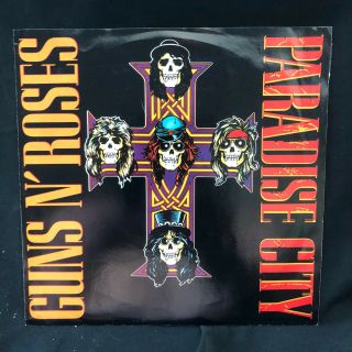 Guns N Roses - Ltd.  Ed.  Promo Only Geffen Single - Paradise City 