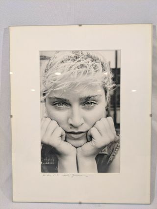 Andre Grossman Signed Madonna Picture One Of 11 X 14