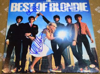Blondie Debbie Harry Jsa Signed Best Of Album W/ Vinyl Authentic Autograph