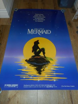 The Little Mermaid - Double Sided Rolled Advance Poster