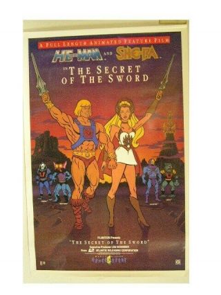 He Man And She Ra Poster He - Man She - Ra Secret Of Old