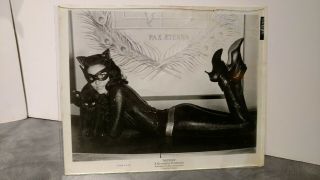 1966 Batman Photo Lee Meriwether As Catwoman Press Publicity Greenway