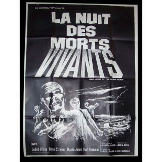 Night Of The Living Dead Movie Poster - R70 - George A.  Romero