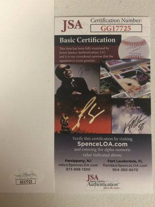 GHOST BC BAND CARDINAL COPIA AUTOGRAPHED SIGNED PHOTO & VIP ITEMS JSA GG17725 2