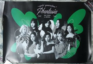 Girls’ Generation 4th Tour Phantasia In Seoul Taiwan Promo Poster (snsd)