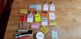Queen Convention Passes And Memorabilia