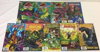 Return To Jurassic Park Comics 1 2 3 4 5 6 7 8 9 Full Set