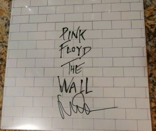 Nick Mason Autographed Signed Pink Floyd The Wall Remastered 2 Lp Vinyl W/ Proof