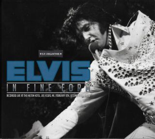 Rare Elvis Presley Cd In Fine Form (e.  P.  Collector)