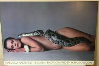 Nastassja Kinski And The Serpent By Richard Avedon (1981) Poster 24x36
