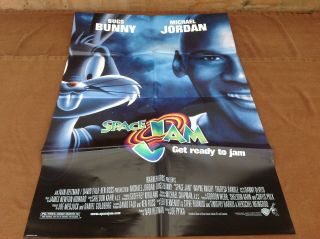 1996 Space Jam Movie House Full Sheet Poster