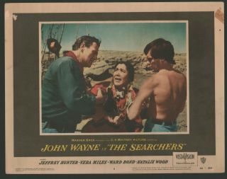 Searchers Lobby Card (verygood) 1956 John Wayne Movie Poster Art 401