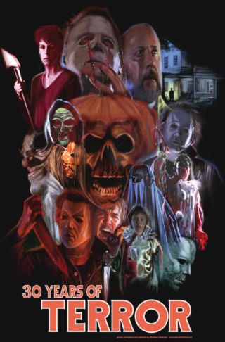Rare Halloween: 30 Years Of Terror Movie Poster 2008 Michael Myers