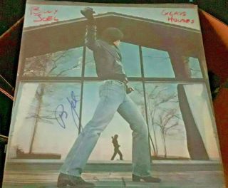Billy Joel Music Icon Signed Autographed Glass Houses Vinyl Record Album Proof