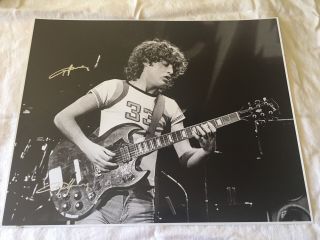 Angus Young Signed 16x20 Photo Ac/dc Poster Brian Johnson Axl Rose Proof