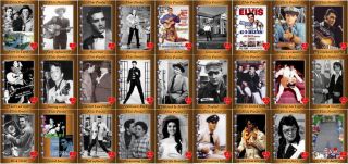Elvis Presley Tribute Music Trading Cards