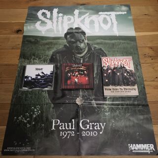 Slipknot Cd,  Dvd,  Poster,  Pin Bundle