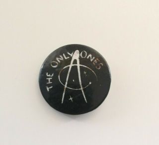 Vintage The Only Ones (punk) Promo Pin Badge