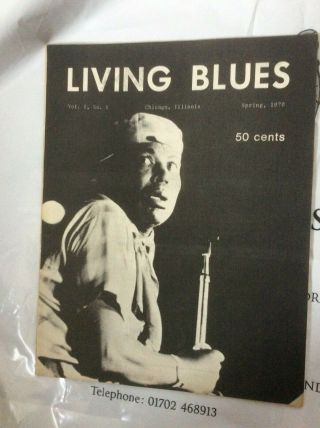 Living Blues Magazines Vol 1 No 1 - Spring 1970 Immaculate