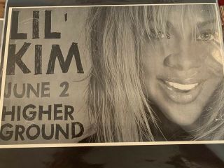 Lil’ Kim Concert Poster Flyer 11 X 17 Inch 6/2/2010 Vt Rare Lil Kim